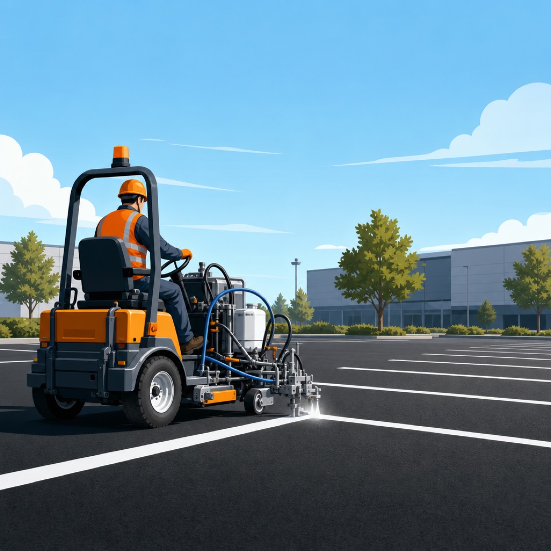 Parking Lot Striping | Residential & Commercial in Augusta